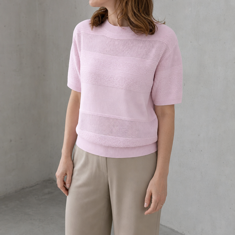 Stylish Women's V-Neck Knit Pullover Designed for All-Day Comfort and Ease