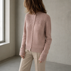 Elegant Women's Mock Neck Thumbhole Cardigan for Effortless Everyday Style and Comfort