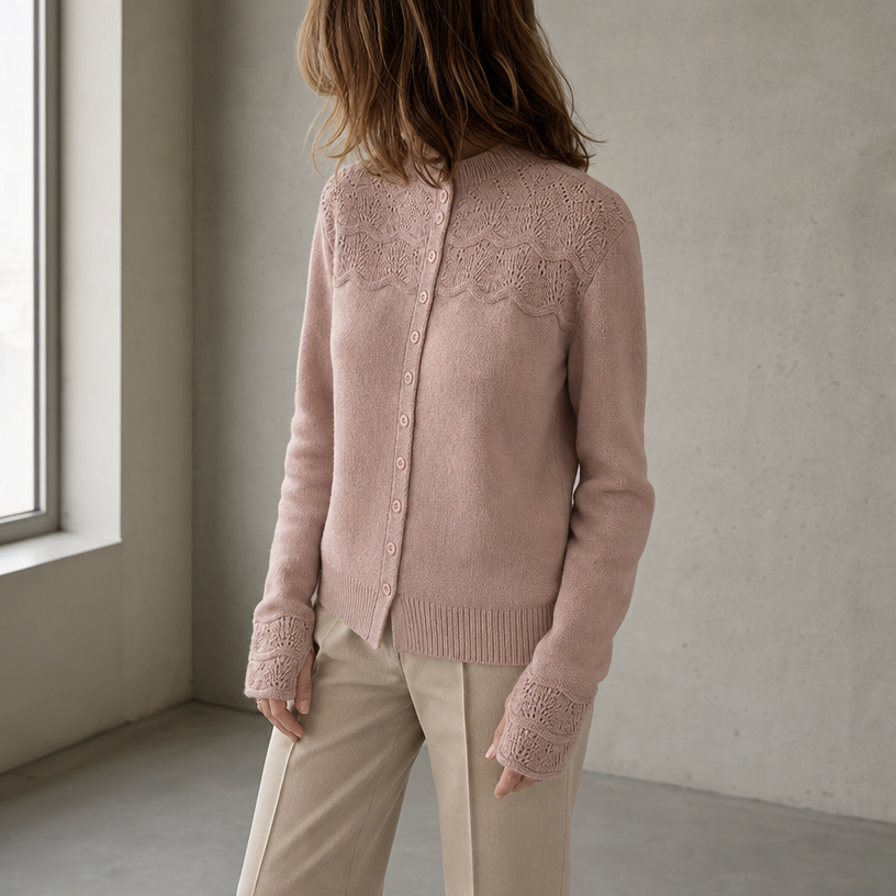 Elegant Women's Mock Neck Thumbhole Cardigan for Effortless Everyday Style and Comfort