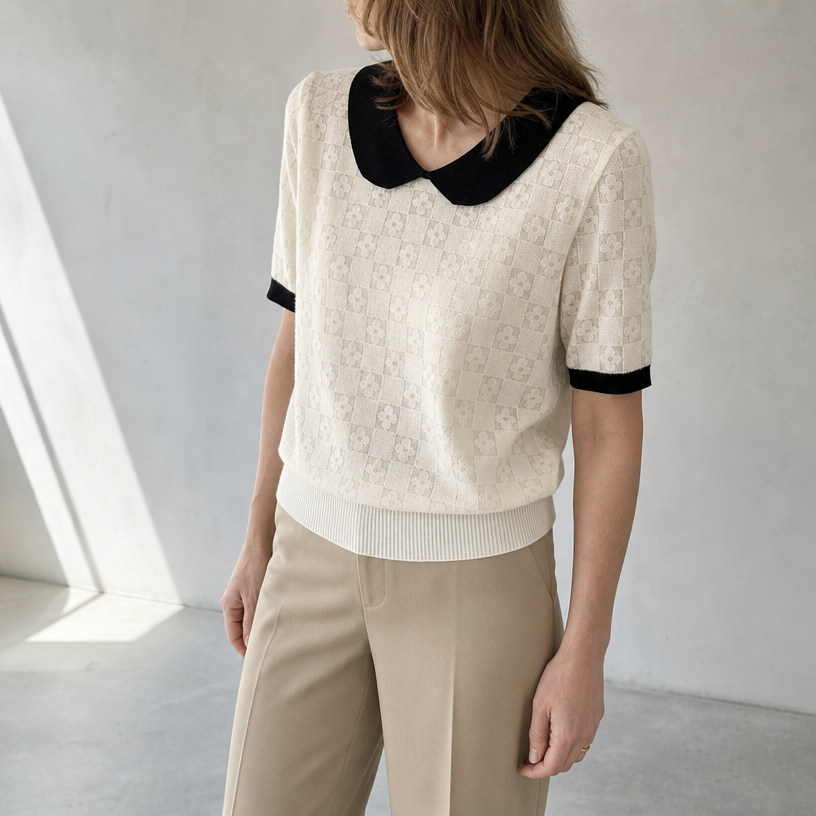 Stylish Women's Peter Pan Pullover for Everyday Wear and Special Occasions