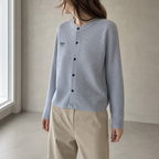 Elegant Women's Waffle Knit Cardigan for a Sophisticated, Polished Everyday Look