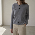 Elegant Women's Waffle Knit Cardigan for a Sophisticated, Polished Everyday Look