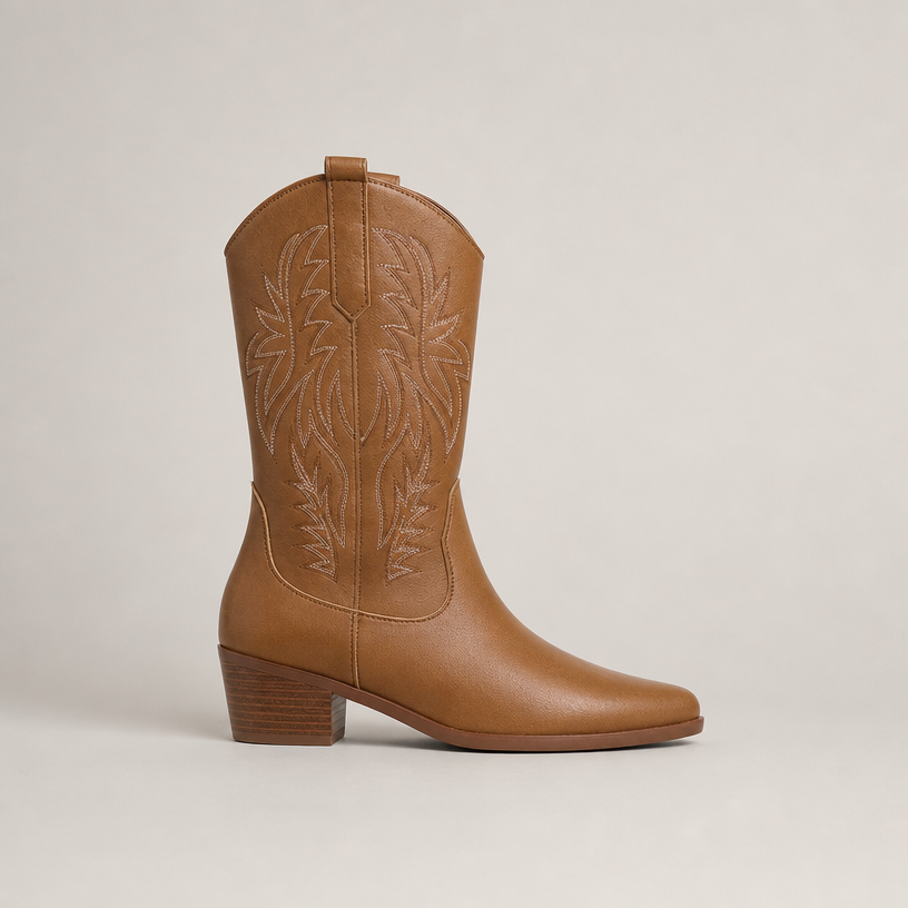 Comfortable Women's Cowboy Boots for Cozy Autumn Days and Easy Styling