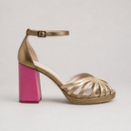 Stylish Women's Block Heel Sandals for Warm Summer Days and Easy Evenings