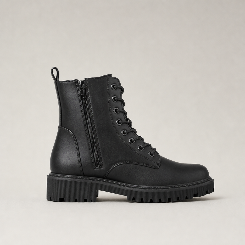 Comfortable Women's Lace-Up Ankle Boots for Cozy Autumn Days and Easy Styling