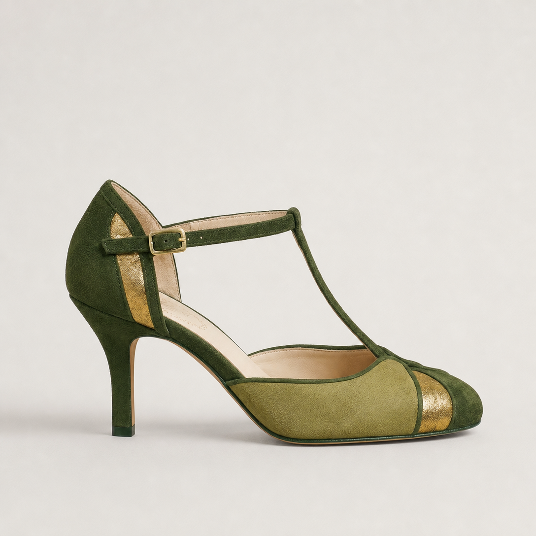 Elegant Women's T-Strap Pumps for Effortless Everyday Style and Comfort