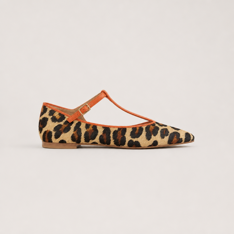 Elegant Women's T-Strap Flats for Effortless Everyday Style and Comfort