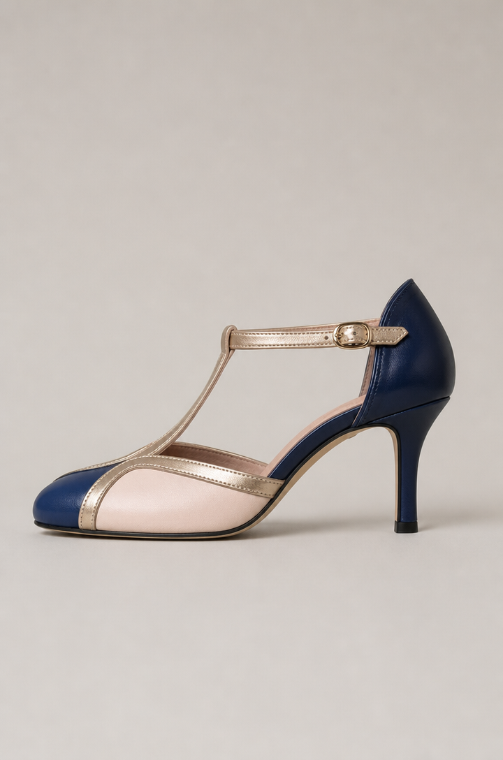 Comfortable Women's T-Strap Pumps for Effortless Everyday Elegance