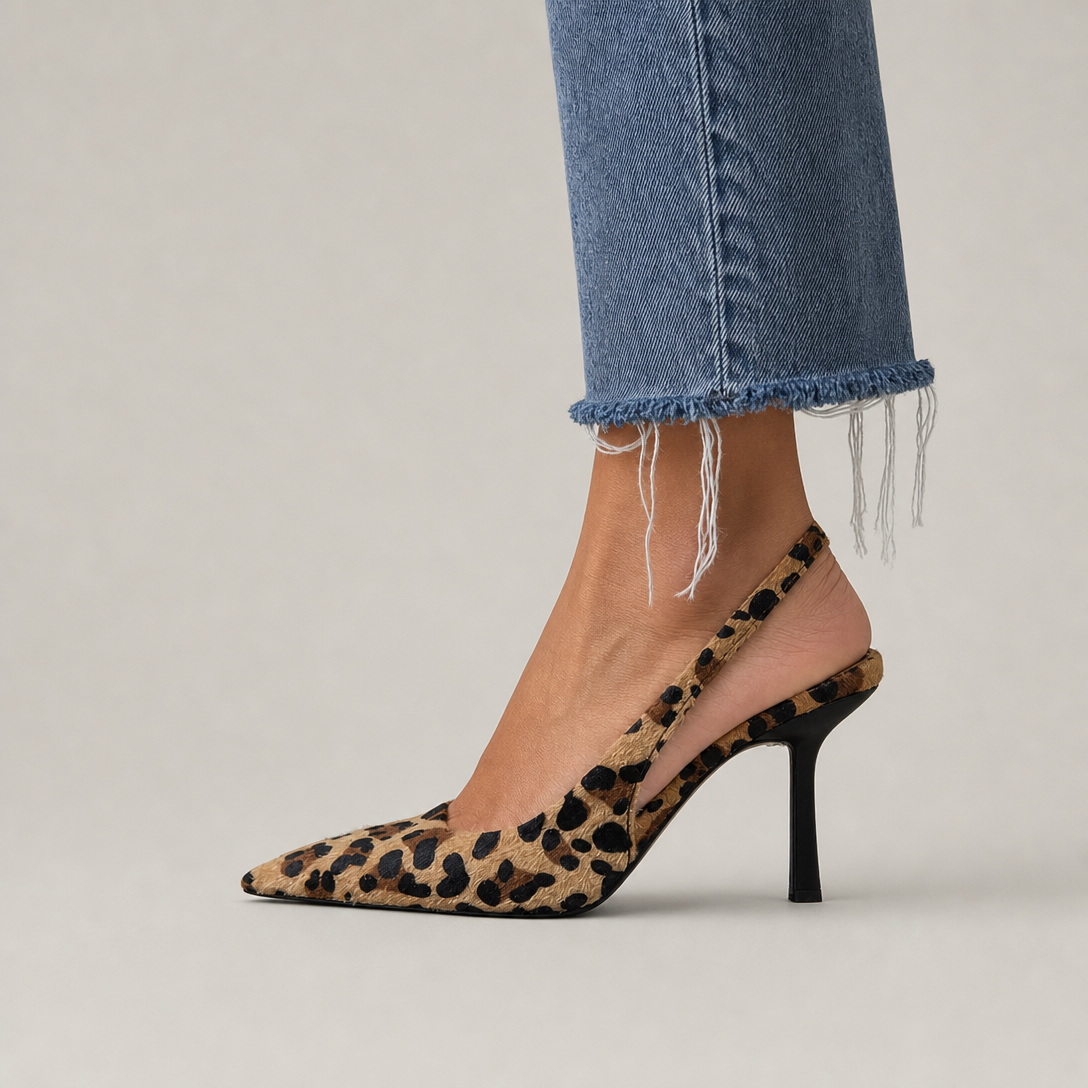 Elegant Women's Orthopedic Pointed Toe Slingbacks for Effortless Everyday Style and Comfort