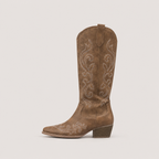 Comfortable Women's Pointed Cowboy Boots for Cozy Autumn Days and Easy Styling
