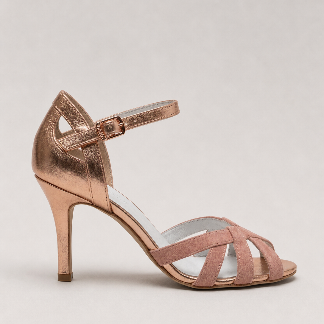 Stylish Women's Orthopedic Ankle Strap Heels for Warm Summer Days and Easy Evenings