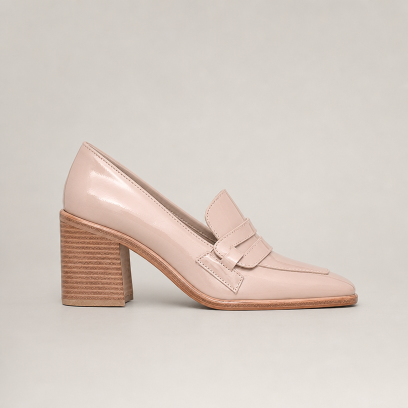 Elegant Women's Heeled Loafers for Effortless Everyday Style and Comfort
