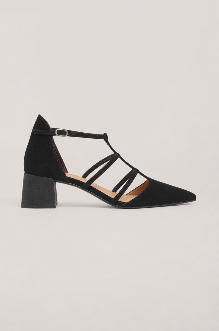 Stylish T-Strap Pumps for Women with a Refined and Modern Appeal