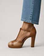 Comfortable T-Strap Pumps for Women with an Effortlessly Chic Style