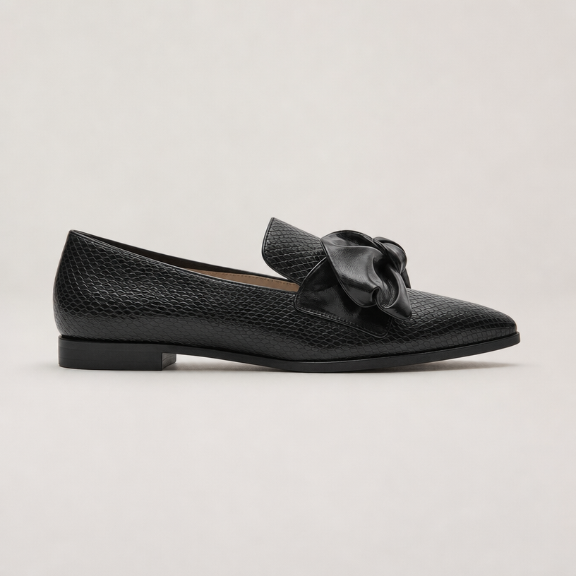 Elegant Women's Bow Loafers for Effortless Everyday Style and Comfort