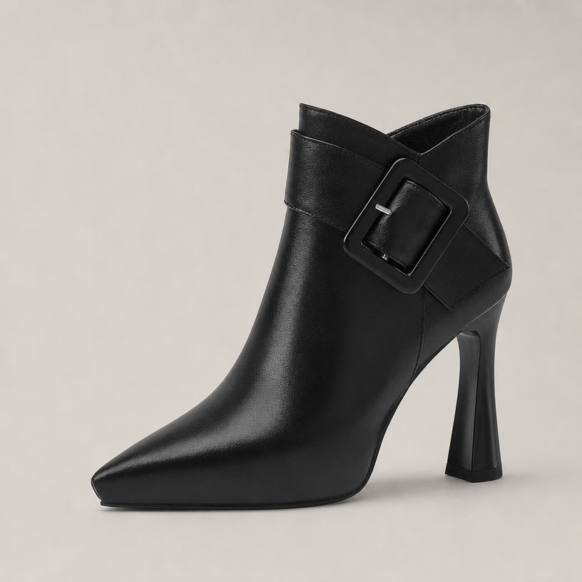 Stylish Women's Pointed Ankle Boots for Autumn Wear and Everyday Comfort