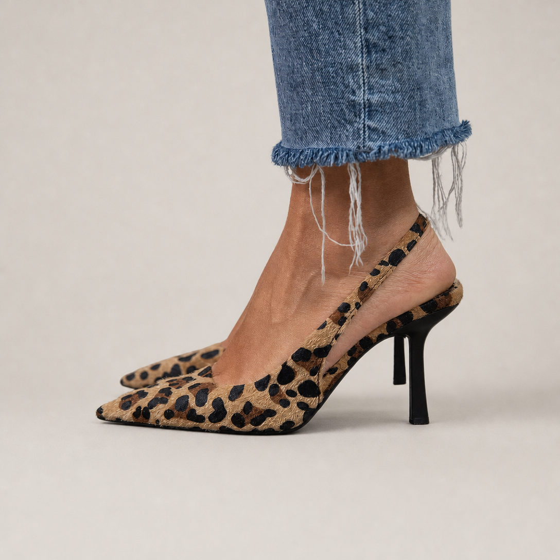 Stylish Women's Orthopedic Pointed Toe Slingbacks Designed for All-Day Comfort and Ease