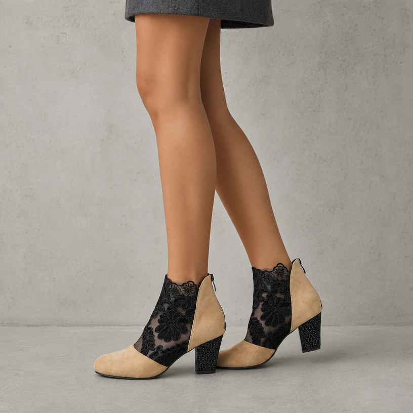 Comfortable Women's Orthopedic Ankle Boots for Cozy Autumn Days and Easy Styling