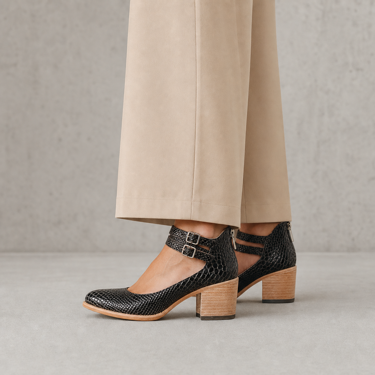 Stylish Ankle Strap Pumps for Women with a Refined and Modern Appeal