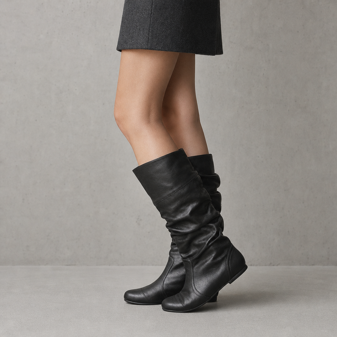 Comfortable Women's Slouchy Boots for Cozy Autumn Days and Easy Styling