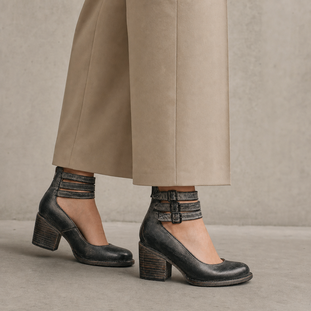 Stylish Ankle Strap Pumps for Women with a Refined and Modern Appeal