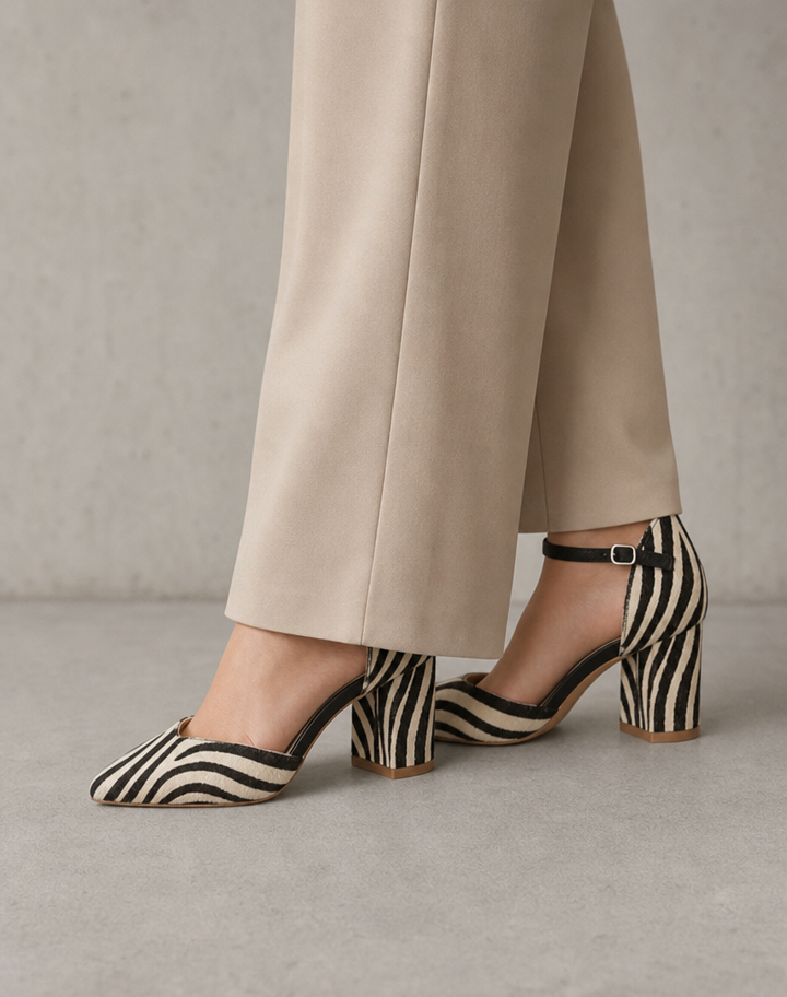 Comfortable Women's Ankle Strap Pumps with a Chic, Sophisticated Everyday Look