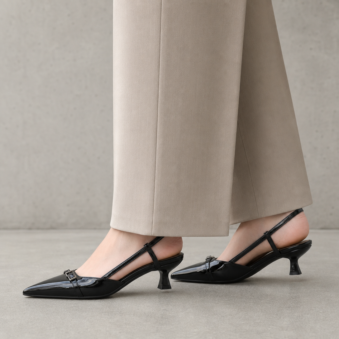 Comfortable Women's Slingback Pumps with a Chic, Sophisticated Everyday Look