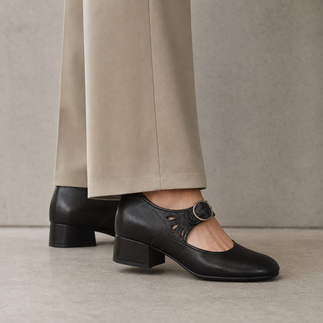 Comfortable Women's Mary Jane Pumps with a Chic, Sophisticated Everyday Look