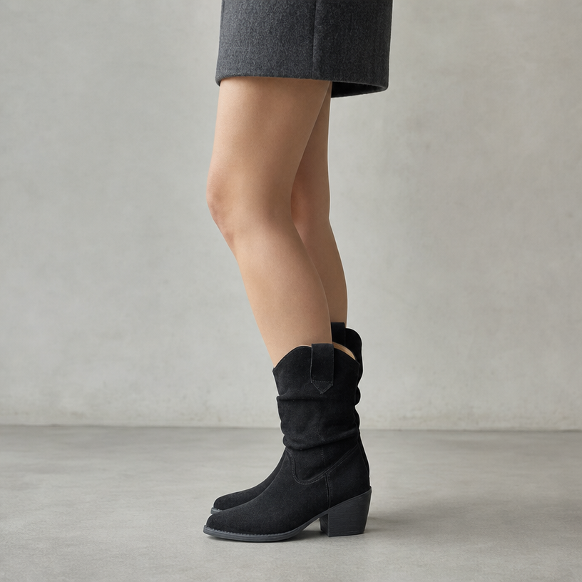 Comfortable Women's Western Boots for Cozy Autumn Days and Easy Styling