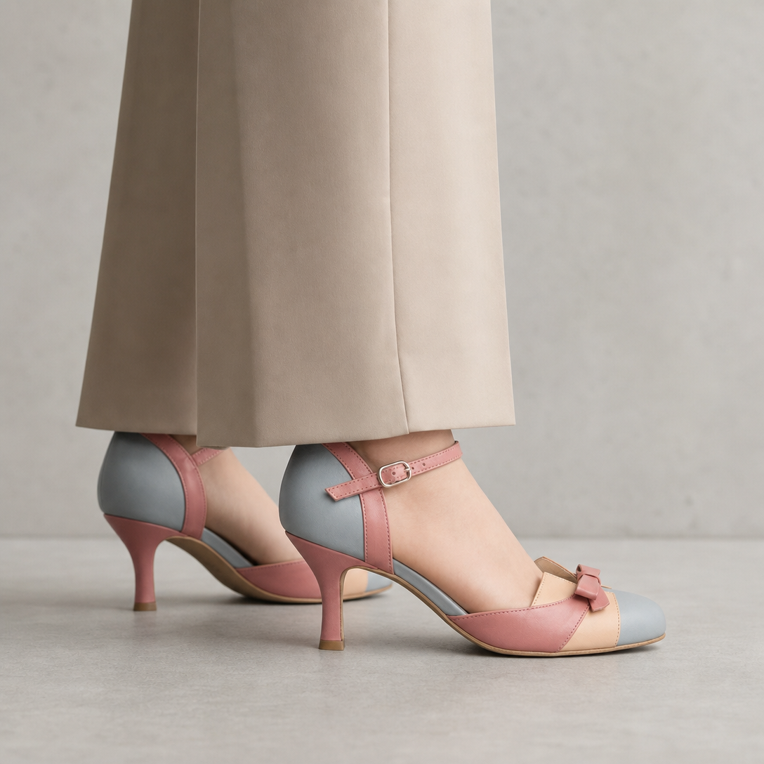 Stylish Women's Ankle Strap Pumps Designed for All-Day Comfort and Ease