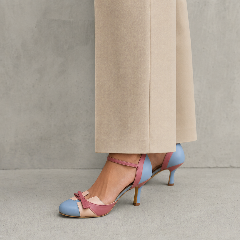 Comfortable Women's Ankle Strap Pumps for Effortless Everyday Elegance