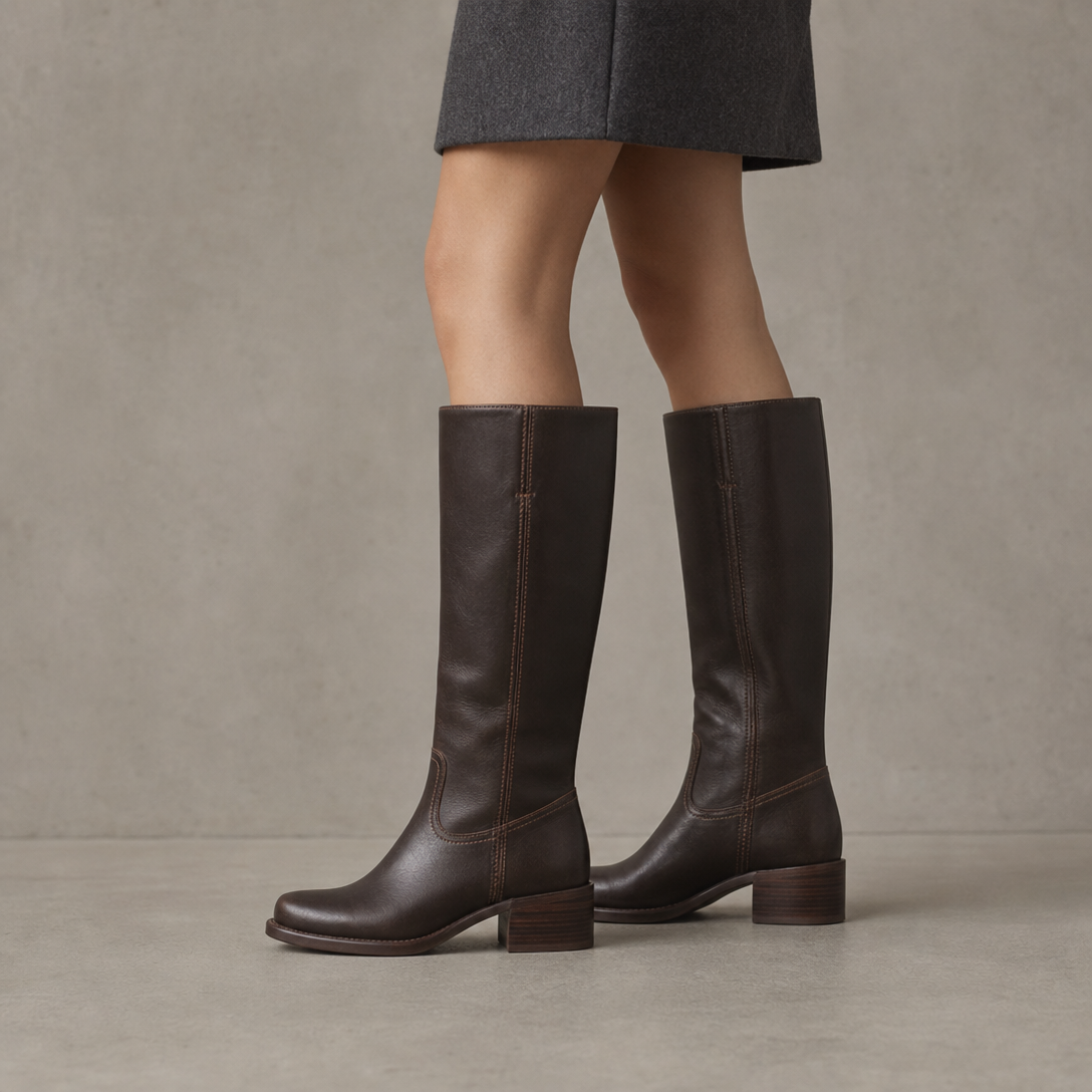 Elegant Knee High Boots for Women with a Modern, Timeless Design