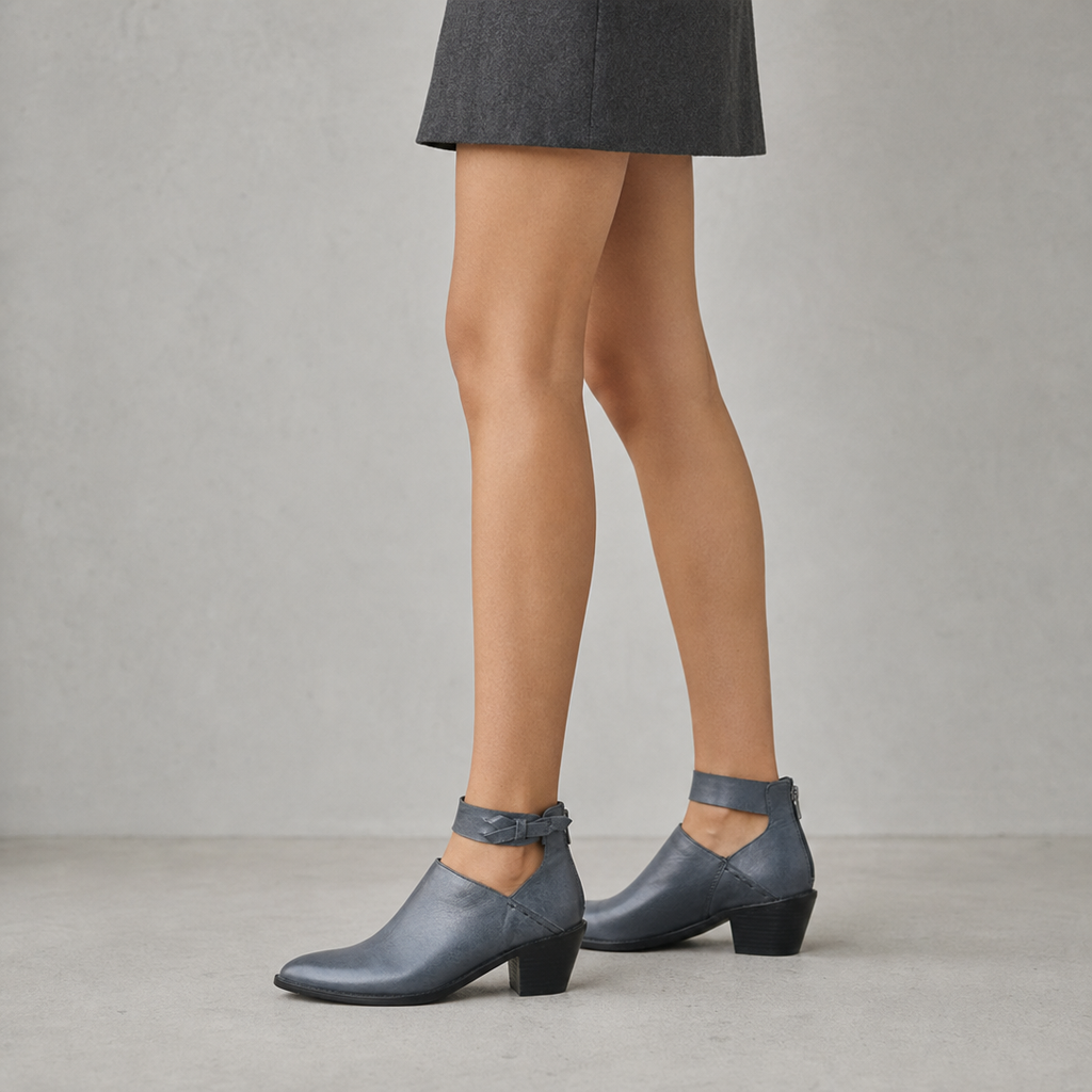 Comfortable Women's Block Heel Ankle Boots for Cozy Autumn Days and Easy Styling