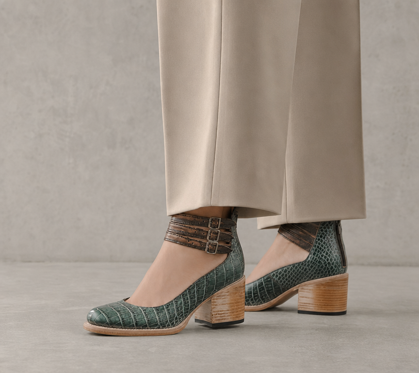 Stylish Ankle Strap Pumps for Women with a Refined and Modern Appeal