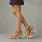 Comfortable Women's Wedge Ankle Boots for Cozy Autumn Days and Easy Styling
