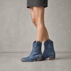 Comfortable Women's Western Ankle Boots for Cozy Autumn Days and Easy Styling