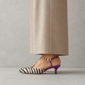 Elegant Women's Zebra T-Strap Pumps for Effortless Everyday Style and Comfort