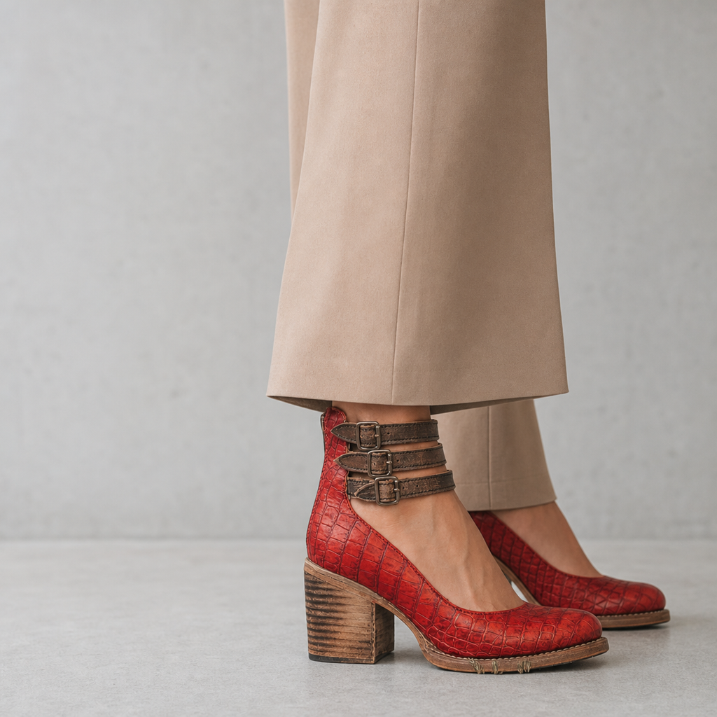 Stylish Ankle Strap Pumps for Women with a Refined and Modern Appeal