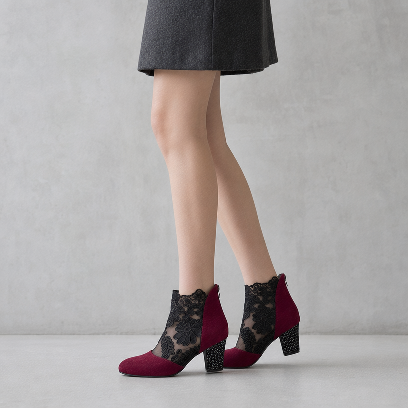 Comfortable Women's Orthopedic Ankle Boots for Cozy Autumn Days and Easy Styling