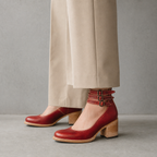 Stylish Ankle Strap Pumps for Women with a Refined and Modern Appeal