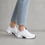 Elegant Women's Orthopedic Lace-Up Sneakers for Effortless Everyday Style and Comfort