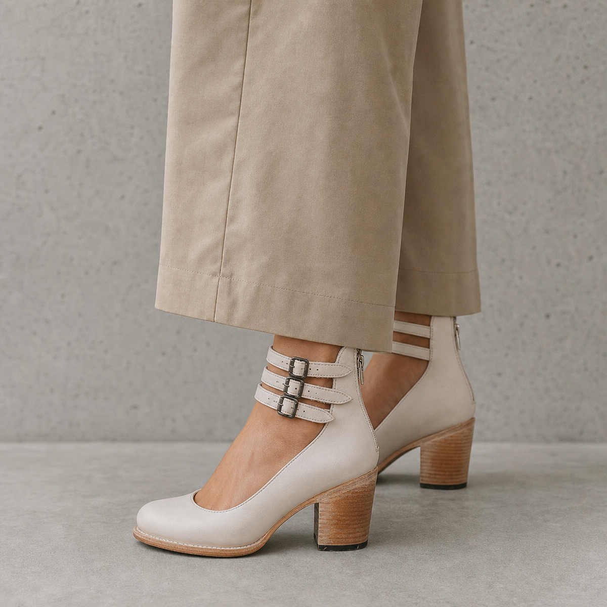 Stylish Ankle Strap Pumps for Women with a Refined and Modern Appeal