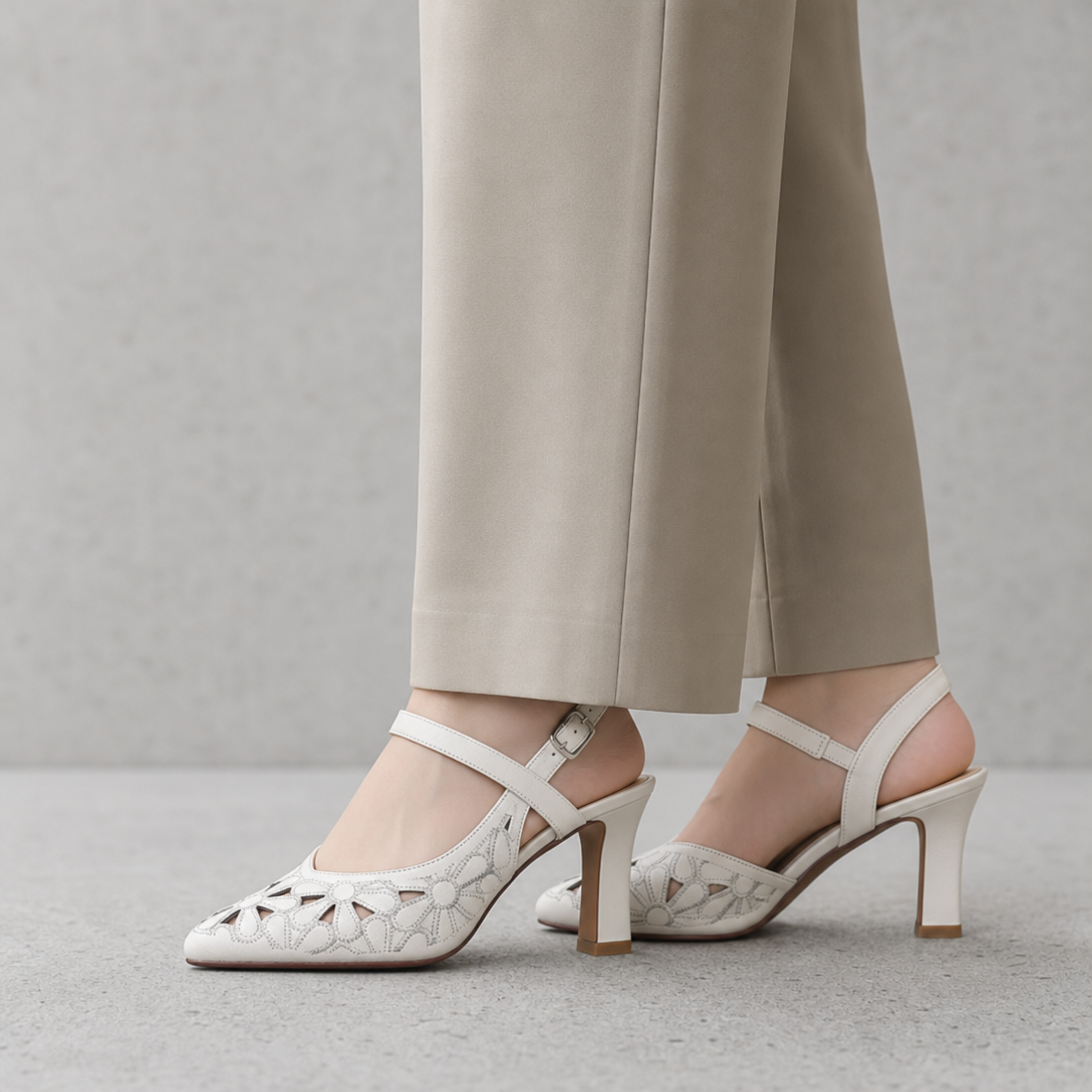 Comfortable Pointed Toe Slingbacks for Women with an Effortlessly Chic Style