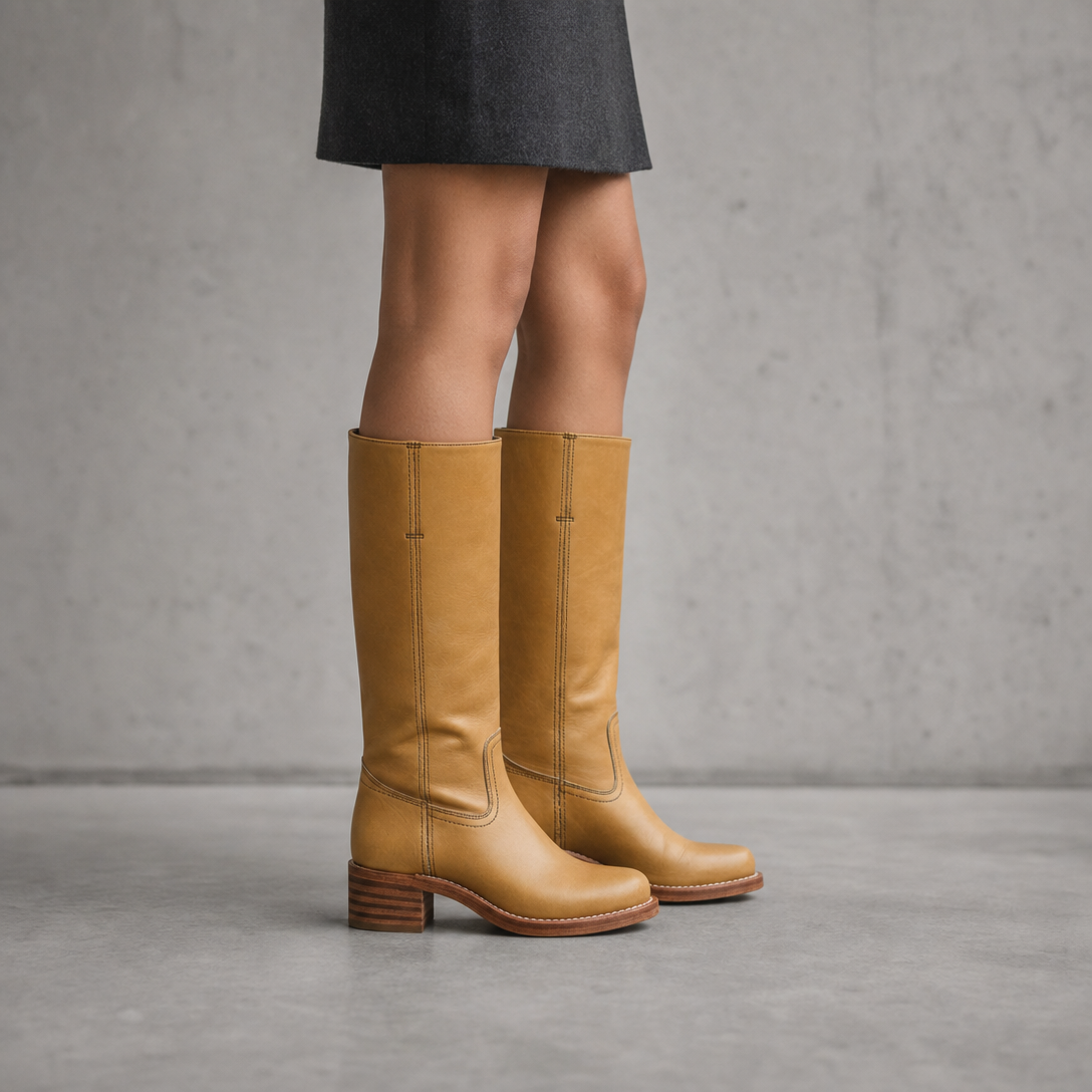 Elegant Knee High Boots for Women with a Modern, Timeless Design