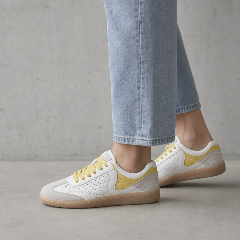 Elegant Women's Lace Up Sneakers for Effortless Everyday Style and Comfort