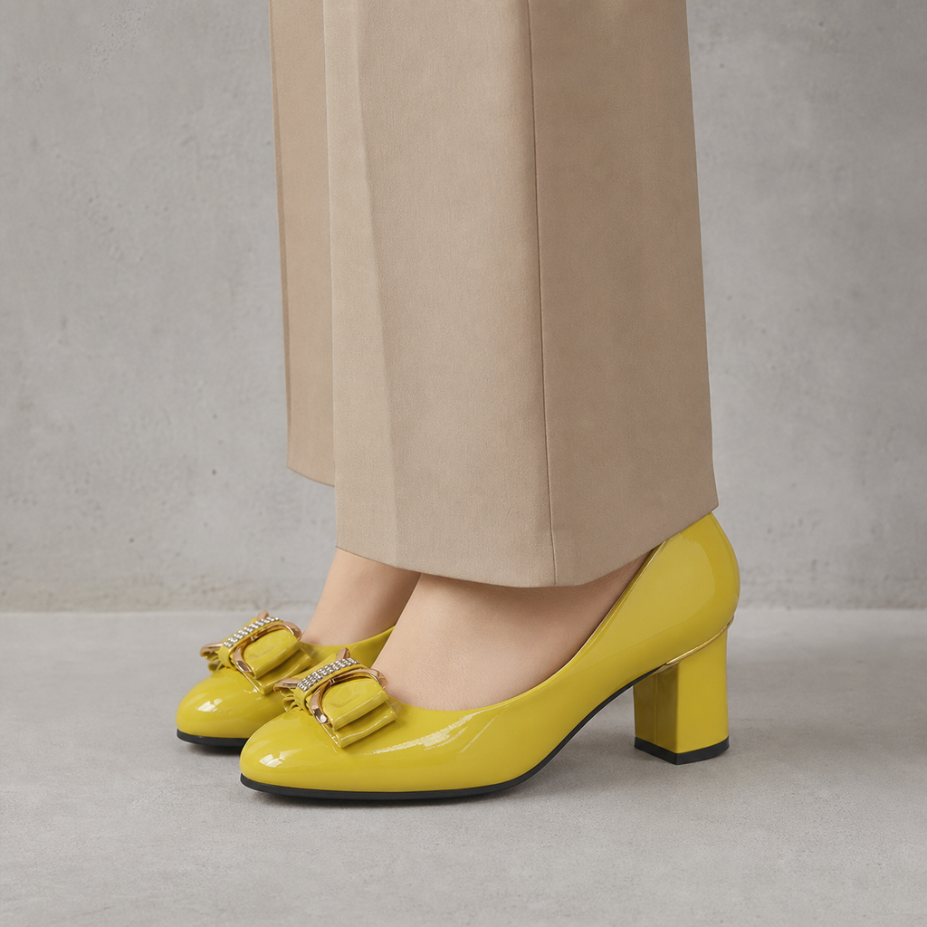 Elegant Women's Bow Pumps for Effortless Everyday Style and Comfort