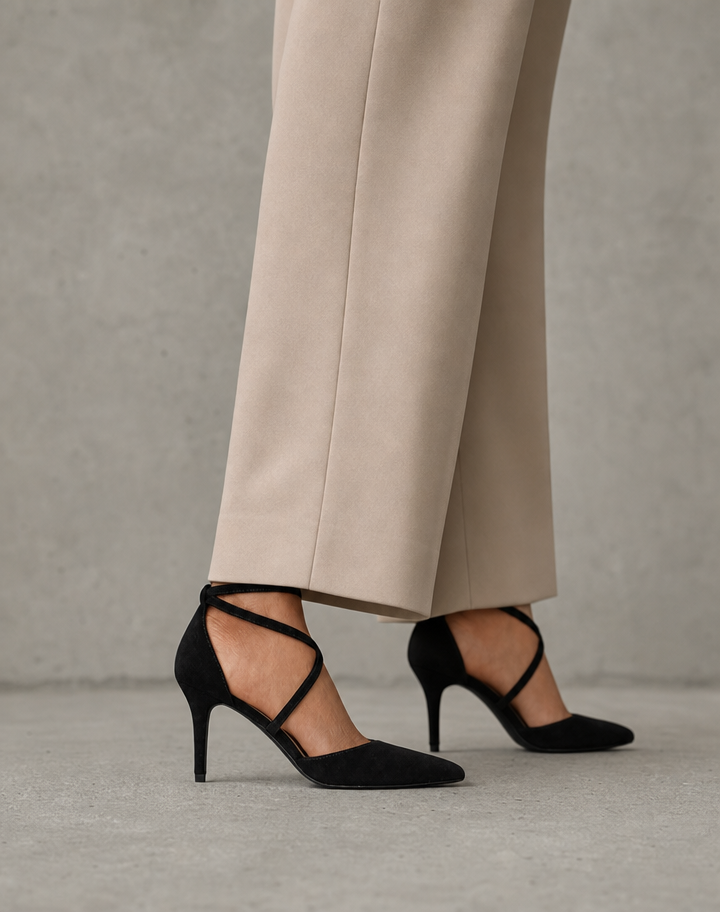 Elegant Ankle Strap Pumps for Women with a Modern, Timeless Design