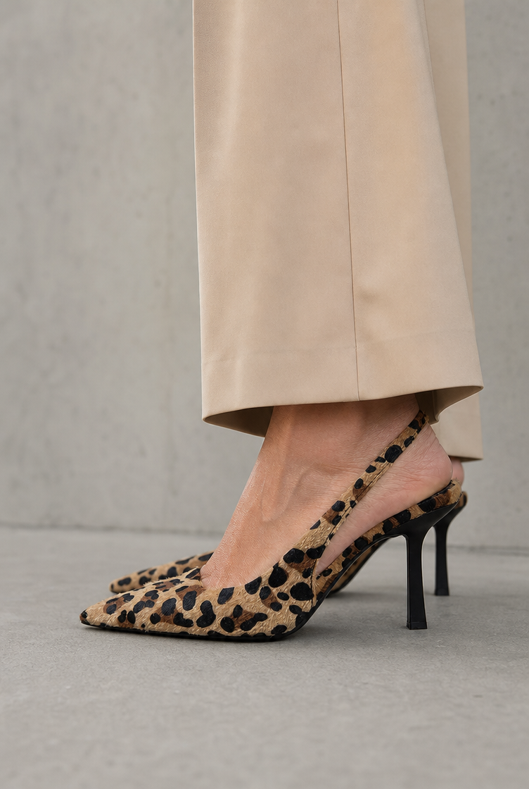 Elegant Pointed Toe Slingbacks for Women with a Modern, Timeless Design