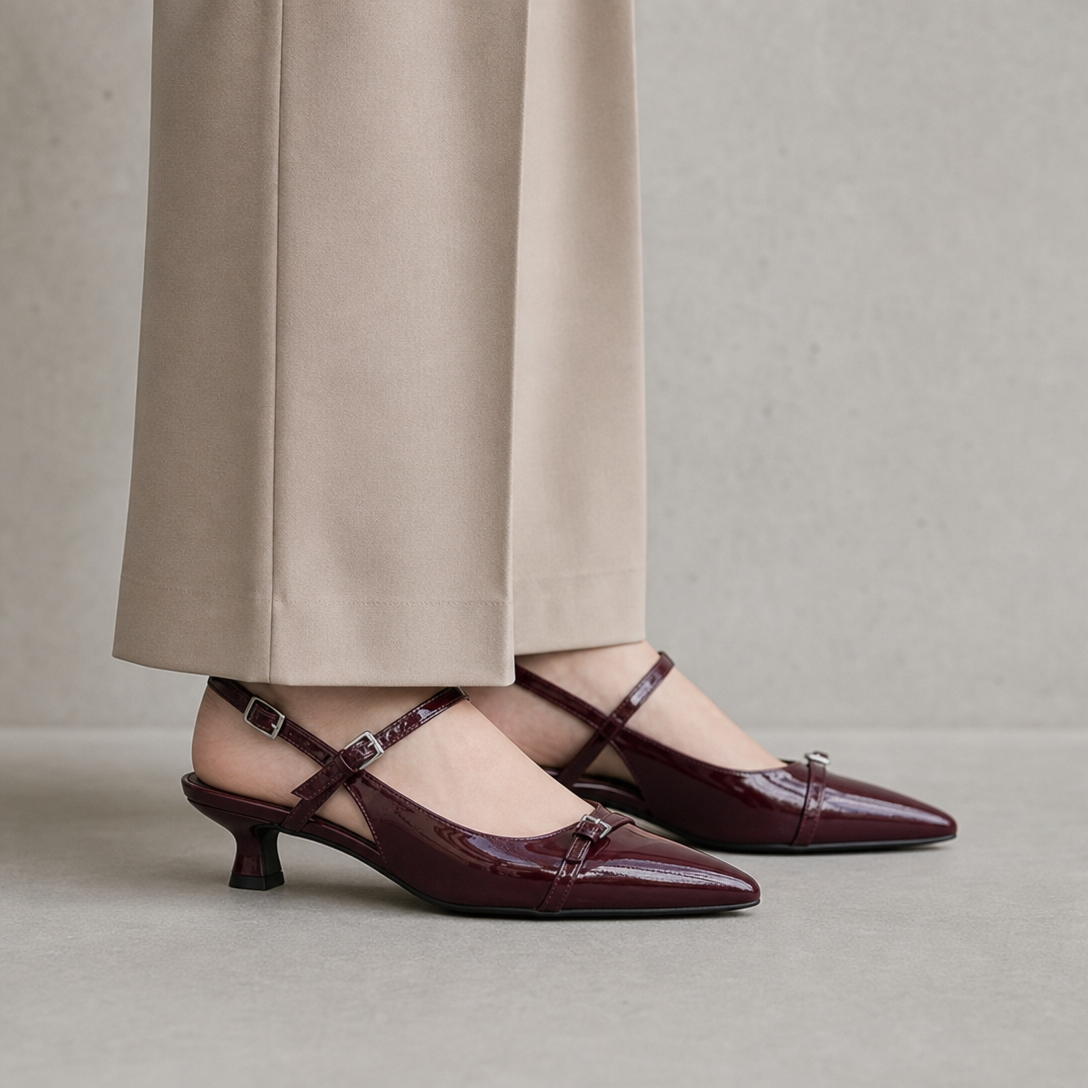Comfortable Women's Slingback Pumps with a Chic, Sophisticated Everyday Look