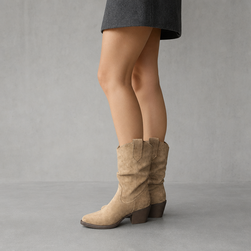 Comfortable Women's Western Boots for Cozy Autumn Days and Easy Styling